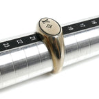 Louis Vuitton 925 Sterling Silver LV Tailor Ring — view 6