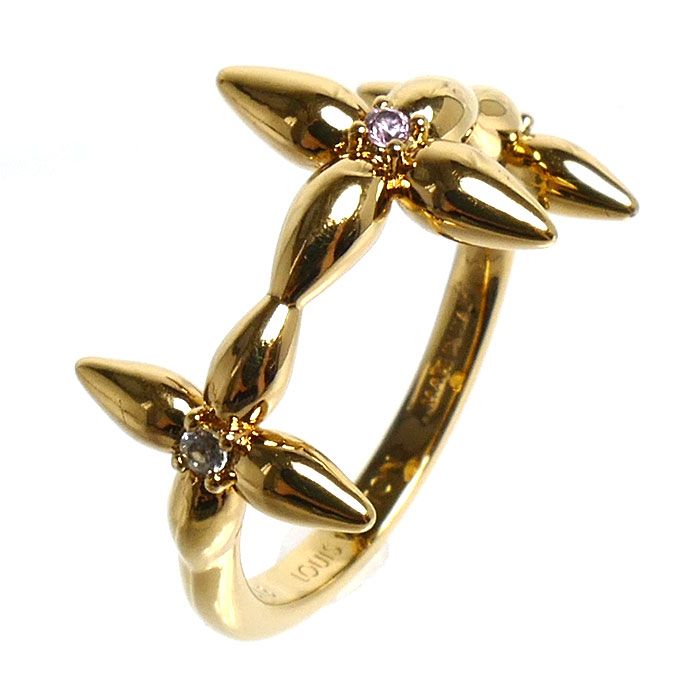 Louis Vuitton Rhinestone Ring Signature — view 2