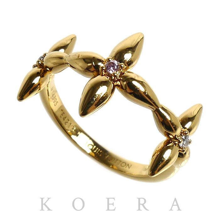 Louis Vuitton Rhinestone Ring Signature