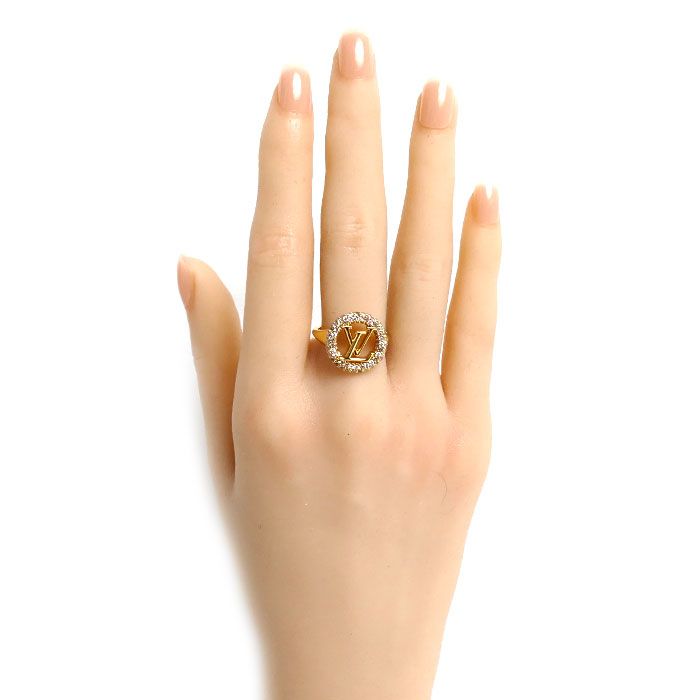 Louis Vuitton Rhinestone Ring Louise Tresor — view 7