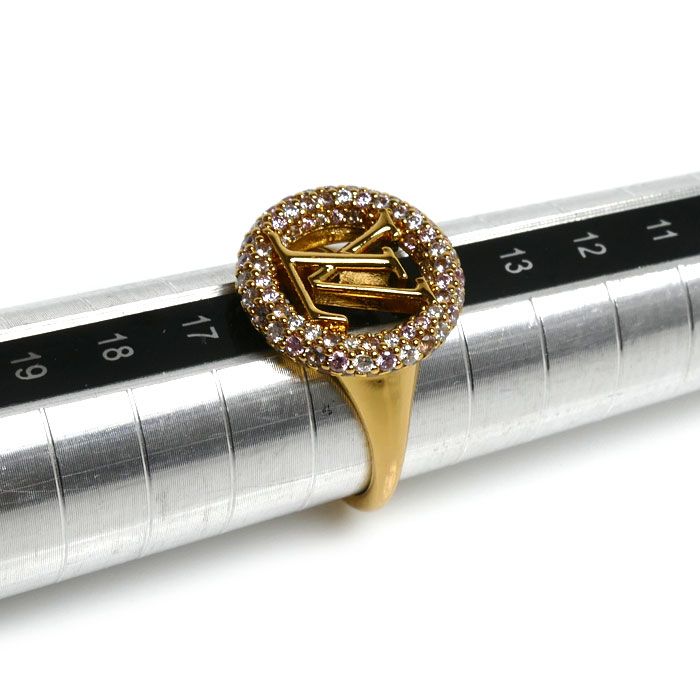 Louis Vuitton Rhinestone Ring Louise Tresor — view 6