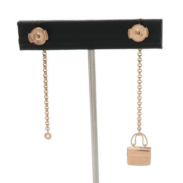 Hermes Amulette Constance Diamond Earrings — view 3