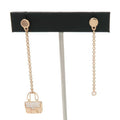 Hermes Amulette Constance Diamond Earrings
