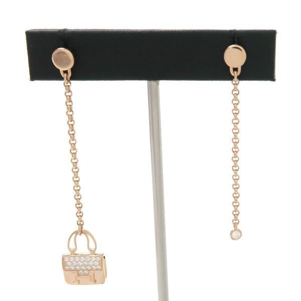 Hermes Amulette Constance Diamond Earrings