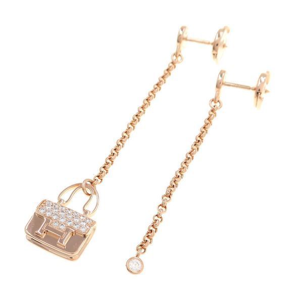 Hermes Amulette Constance Diamond Earrings — view 4