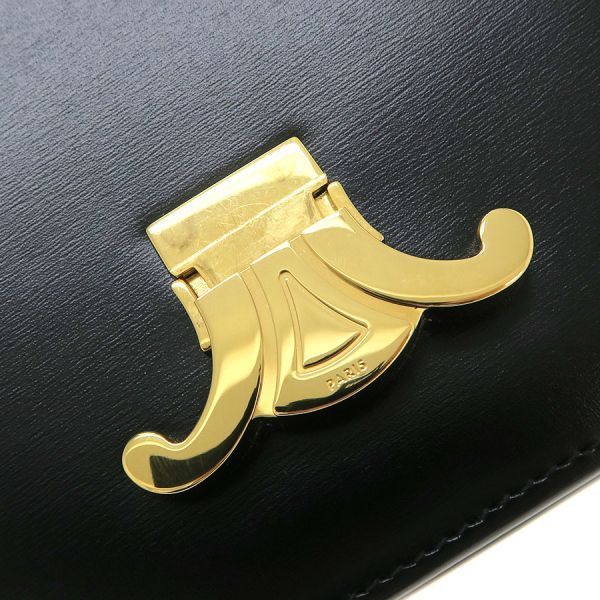 Celine Teen Triomphe Bag Shiny Calfskin — view 7