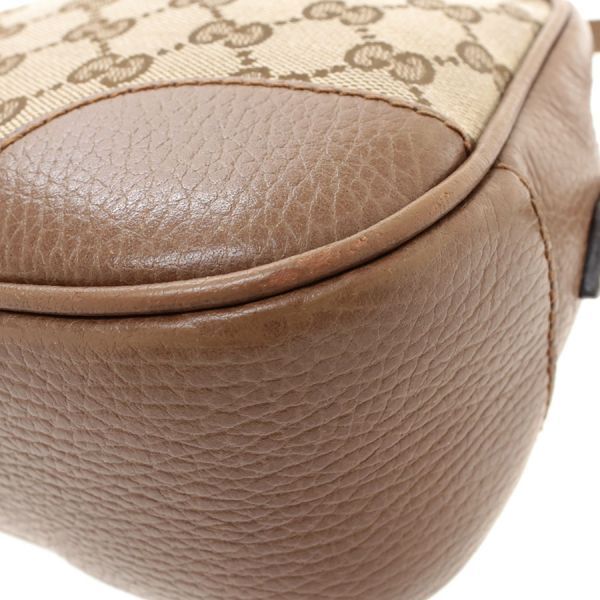 Gucci GG Canvas Shoulder Bag Beige — view 4