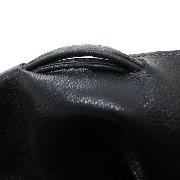 Hermes Manjoir MM Shoulder Bag Navy — view 7