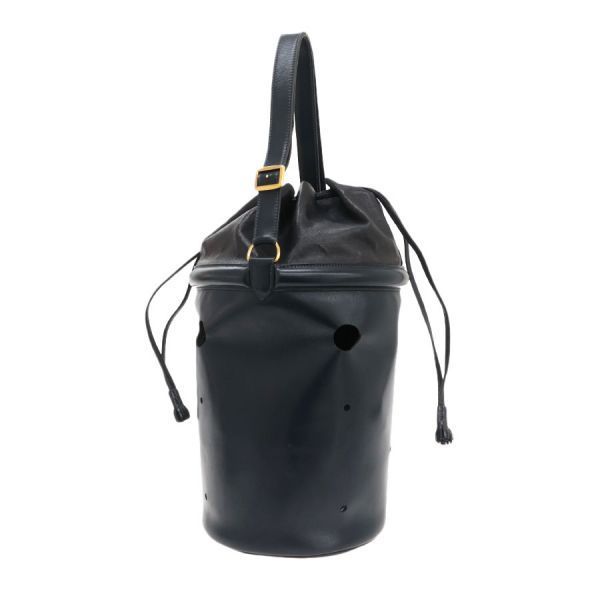 Hermes Manjoir MM Shoulder Bag Navy