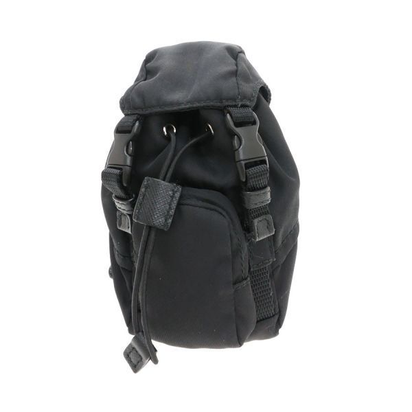 Prada Nylon Mini Backpack Key Charm