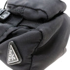 Prada Nylon Mini Backpack Key Charm — view 5