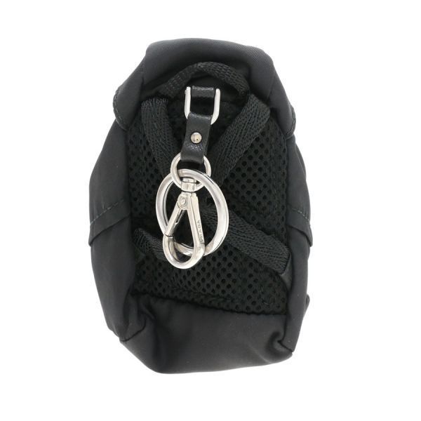 Prada Nylon Mini Backpack Key Charm — view 3