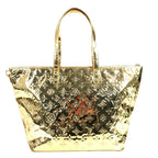 Louis Vuitton Shoulder Bag Bellevue GM Leather Gold — view 2