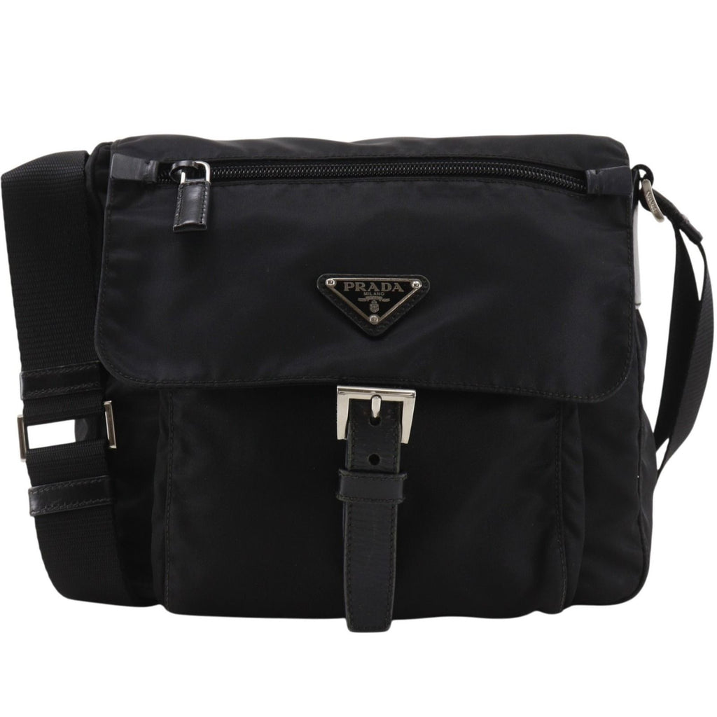 Prada Nylon Black Shoulder Bag