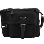 Prada Nylon Black Shoulder Bag