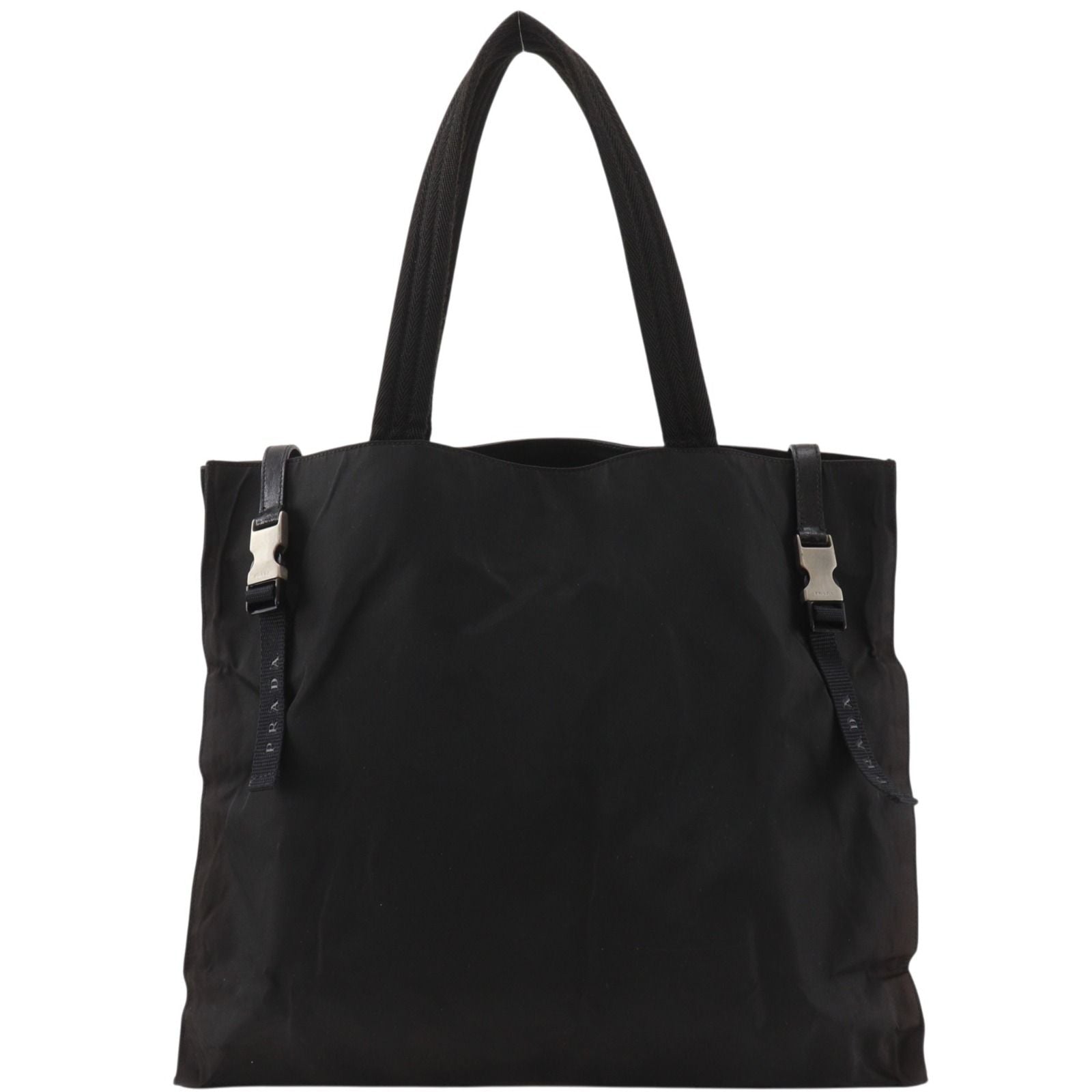 Prada Nylon Black Tote Bag