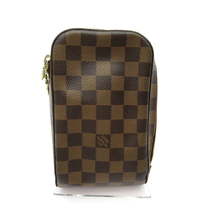 Louis Vuitton Damier Geronimos Belt Bag Brown