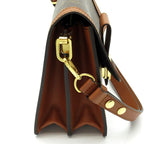 Louis Vuitton Dauphine MM Monogram Reverse Shoulder Bag Brown — view 5