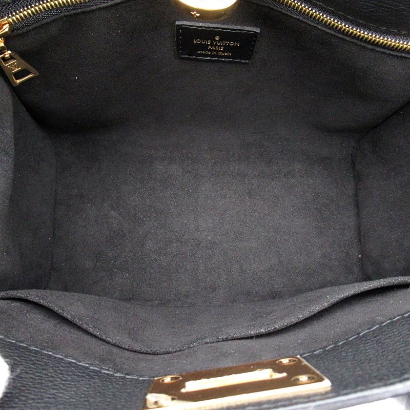 Louis Vuitton on My Side Leather Handbag Noir — view 7