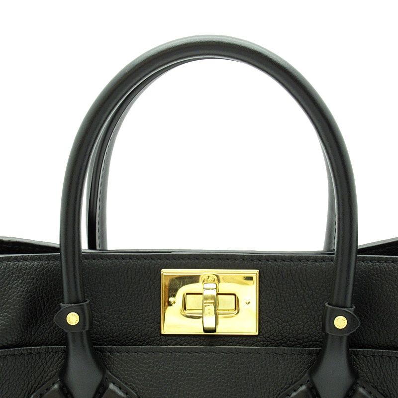Louis Vuitton on My Side Leather Handbag Noir — view 2