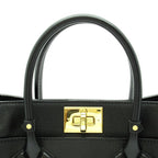 Louis Vuitton on My Side Leather Handbag Noir — view 2