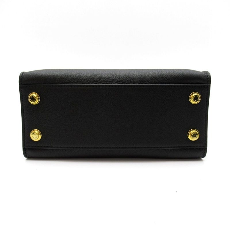 Louis Vuitton on My Side Leather Handbag Noir — view 6