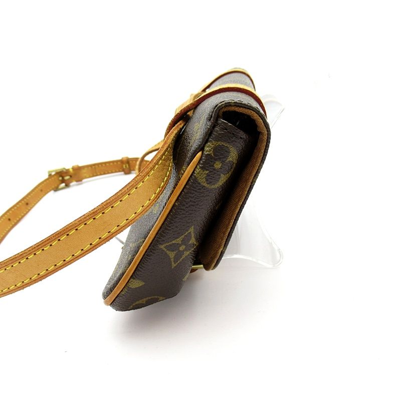 Louis Vuitton Pochette Marelle Monogram Shoulder Bag Brown — view 5