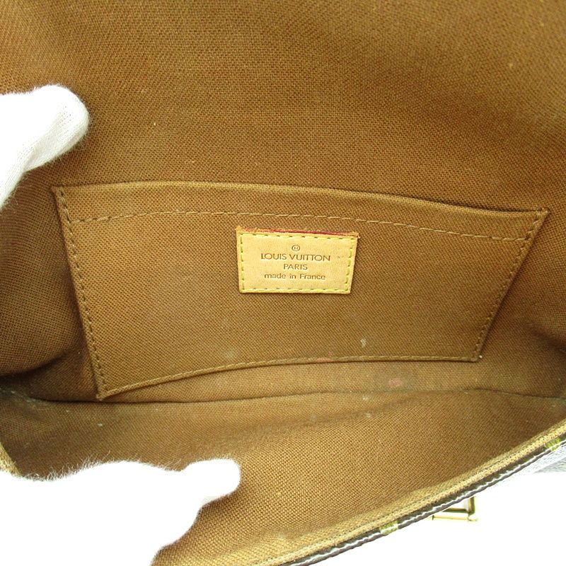 Louis Vuitton Pochette Marelle Monogram Shoulder Bag Brown — view 7