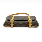Louis Vuitton Pochette Marelle Monogram Shoulder Bag Brown — view 6