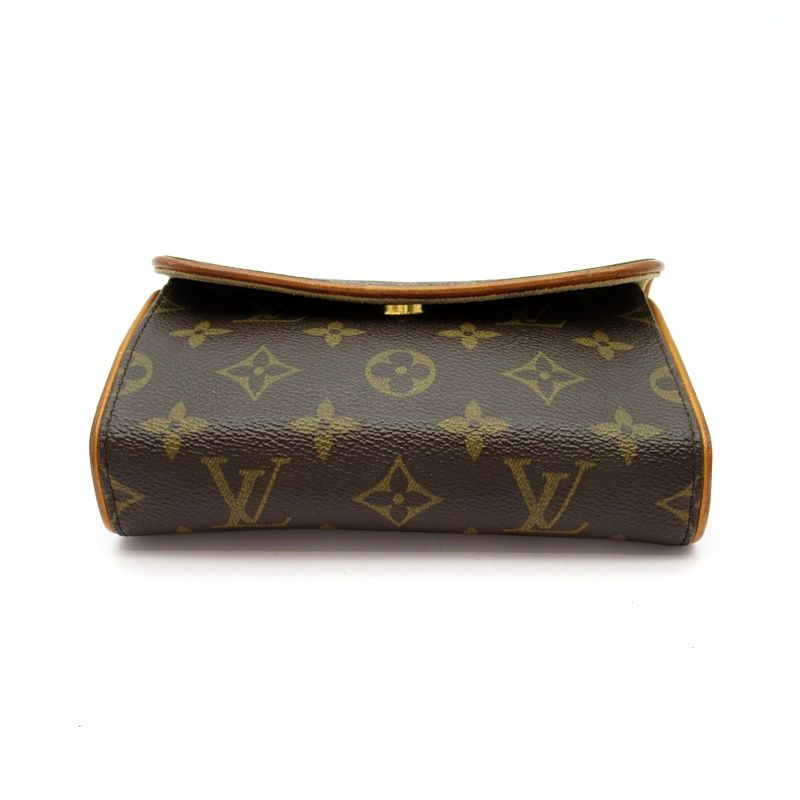 Louis Vuitton Pochette Florentine Monogram Shoulder Bag Brown — view 5