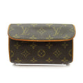 Louis Vuitton Pochette Florentine Monogram Shoulder Bag Brown