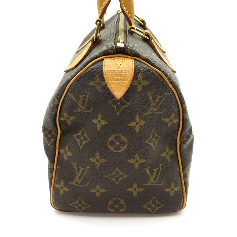 Louis Vuitton Speedy 25 Monogram Handbag Brown — view 5