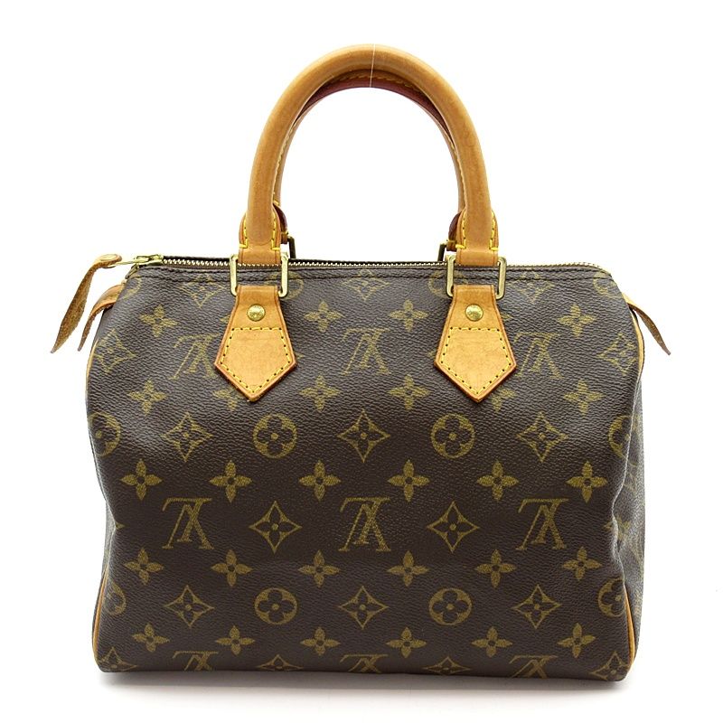 Louis Vuitton Speedy 25 Monogram Handbag Brown — view 4