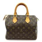 Louis Vuitton Speedy 25 Monogram Handbag Brown — view 4