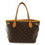 Louis Vuitton Neverfull PM Monogram Tote Bag Brown — view 4