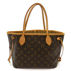 Louis Vuitton Neverfull PM Monogram Tote Bag Brown