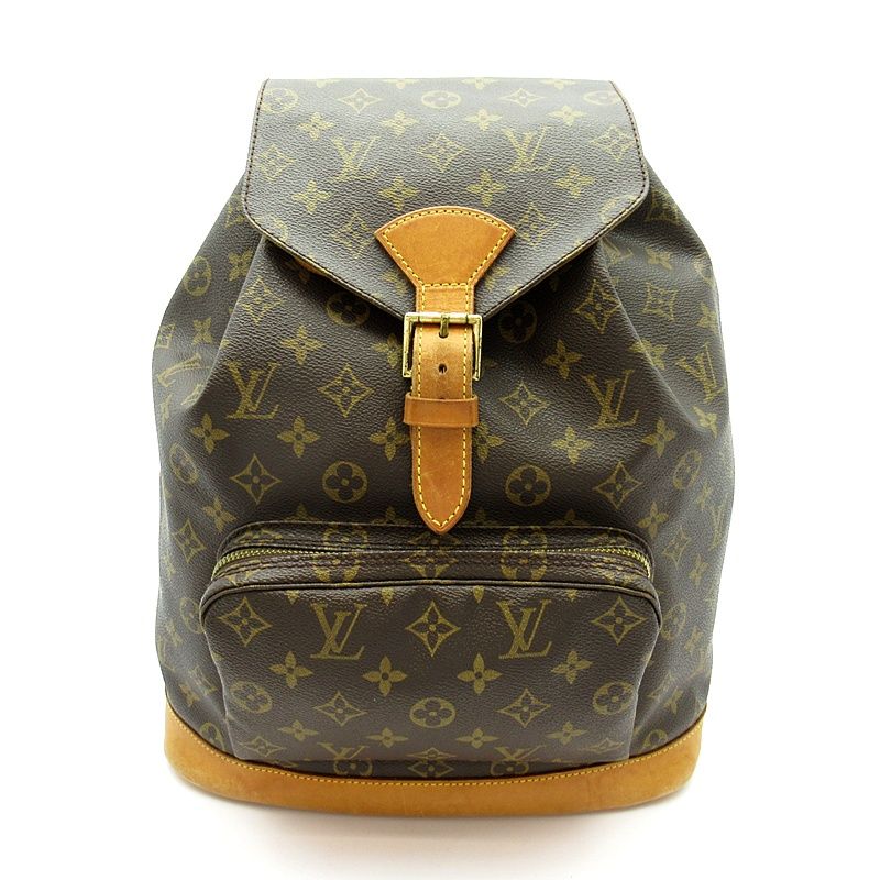Louis Vuitton Montsouris GM Monogram Backpack Brown