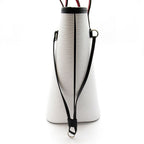 Louis Vuitton Neverfull MM Epi Tote Bag Blanc Optique — view 5