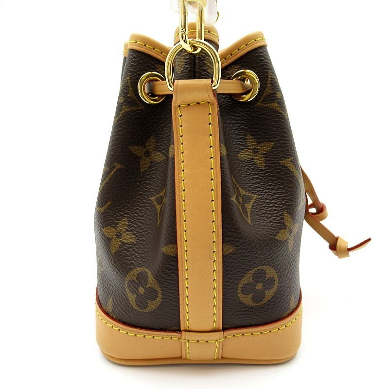 Louis Vuitton Nano Noe Monogram Shoulder Bag Brown — view 5