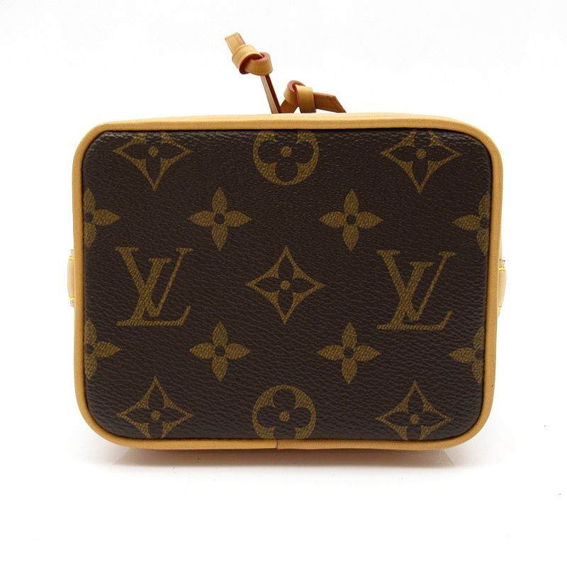 Louis Vuitton Nano Noe Monogram Shoulder Bag Brown — view 6