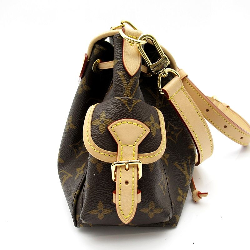 Louis Vuitton Odyssey Monogram Shoulder Bag Brown — view 5