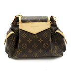 Louis Vuitton Odyssey Monogram Shoulder Bag Brown — view 4
