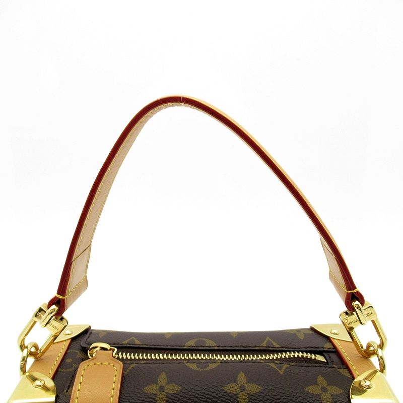 Louis Vuitton Side Trunk PM Monogram Shoulder Bag Brown — view 2