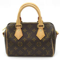 Louis Vuitton Speedy Bandouliere 20 Monogram Boston Bag Brown