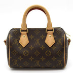 Louis Vuitton Speedy Bandouliere 20 Monogram Boston Bag Brown — view 4