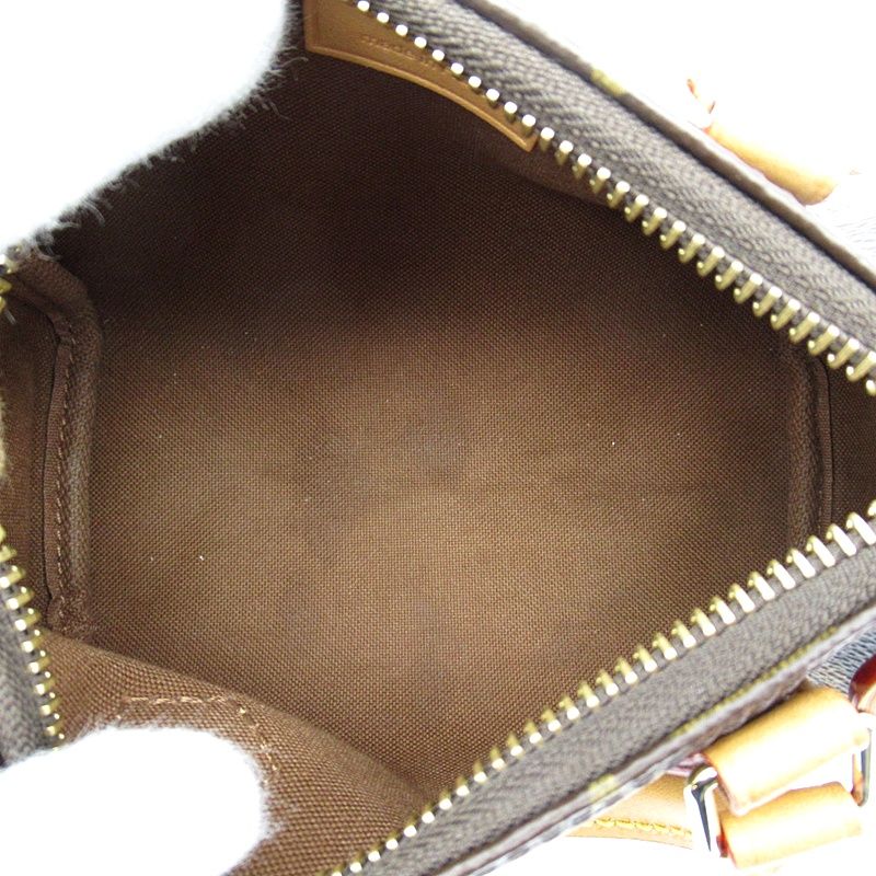 Louis Vuitton Nano Speedy Monogram Handbag Brown — view 7