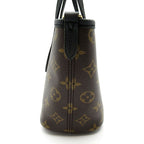 Louis Vuitton Neverfull Inside Out Monogram Leather Tote Bag Black — view 5