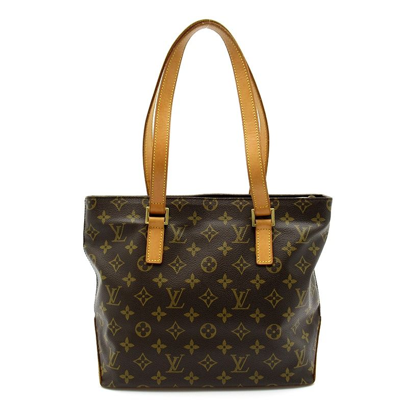 Louis Vuitton Cabas Piano Monogram Handbag Brown — view 4