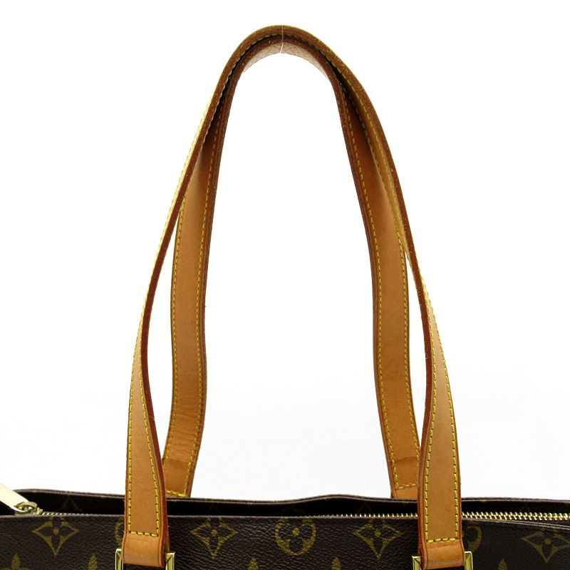 Louis Vuitton Cabas Piano Monogram Handbag Brown — view 2