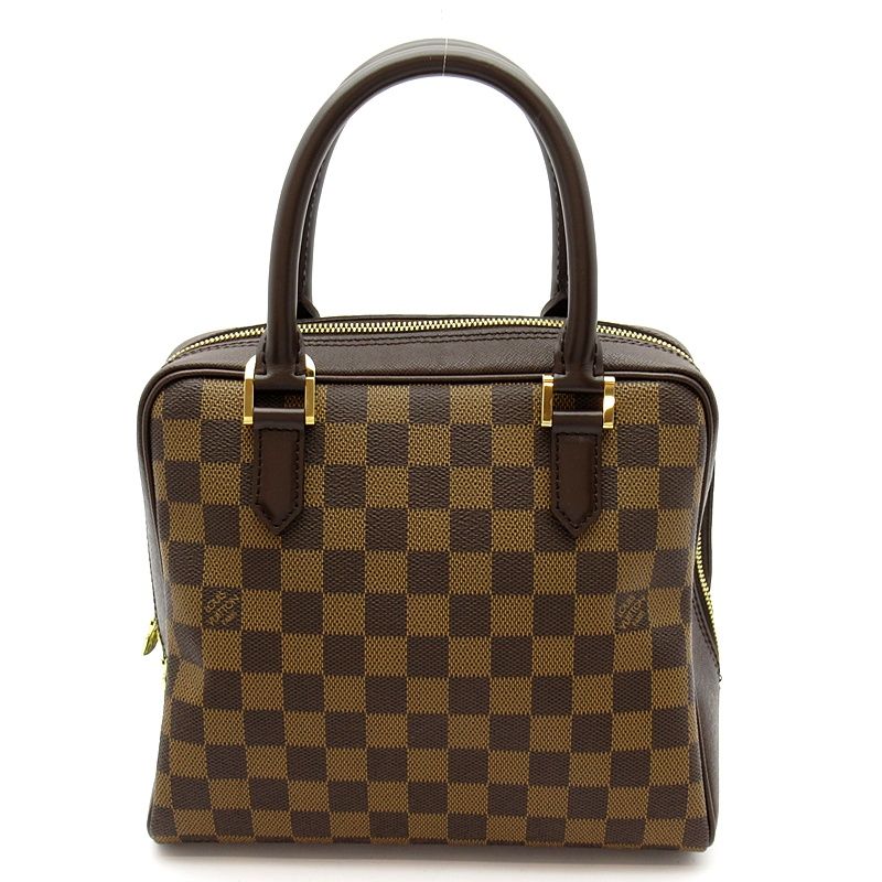 Louis Vuitton Brera Damier Handbag Brown